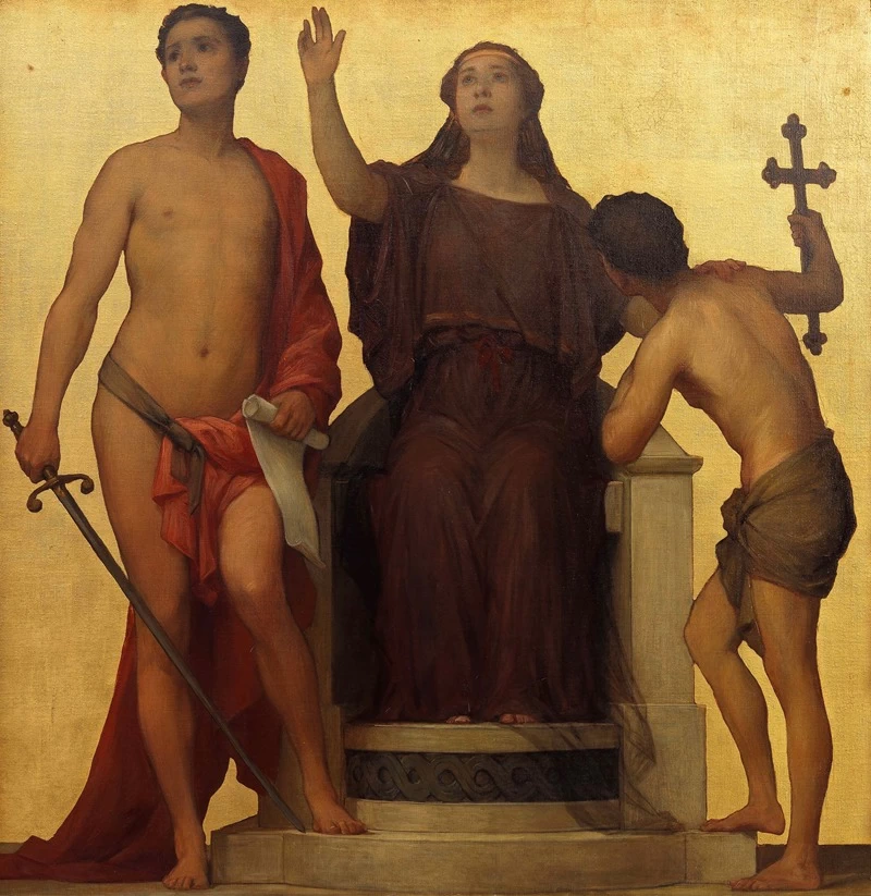 Allegoria della Giustizia, Misericordia, Pietà (1900) - Museo di Vienna Karlsplatz